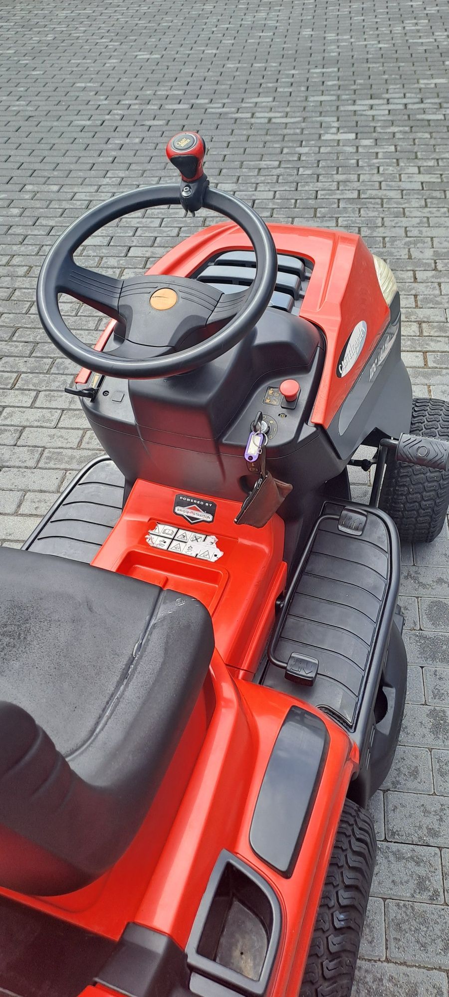 Traktorek kosiarka CastelGarden XDC 140 silnik briggs 13.5 hydrostat