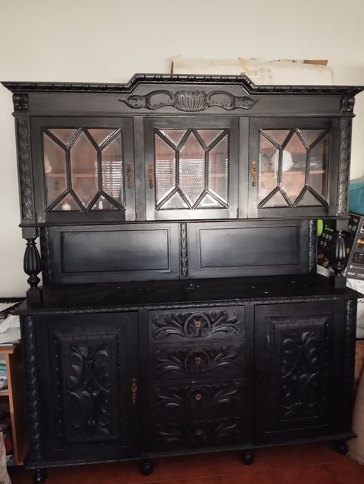 Móvel de sala preto