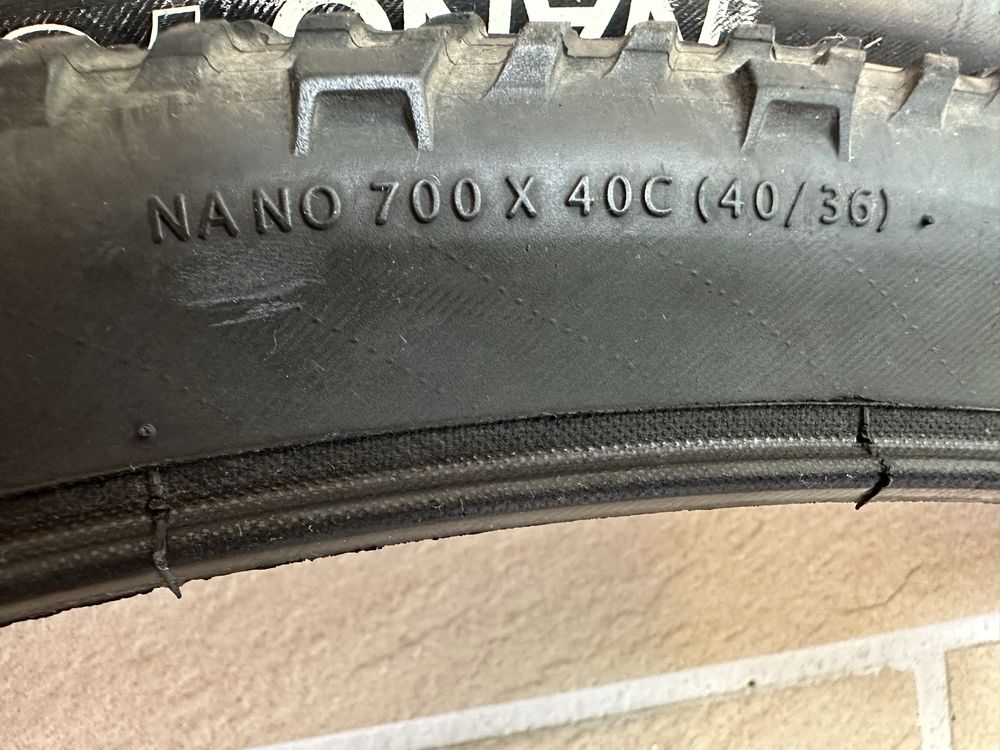 2 opony WTB Nano 700x40C gravel