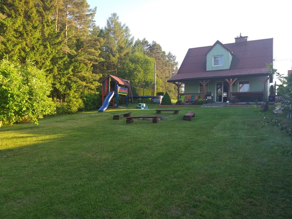 Domek  nad jeziorem  Mazury w Przerwankach przy lesie wolne od 23.08