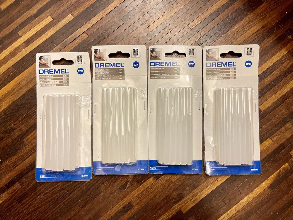 48x DREMEL GG01 Pałeczki do pistoletu klejenia na gorąco przeźroczyste