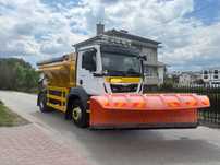 MAN TGM 18.290 4X4BB PIASKARKA SOLARKA ECON PŁUG  MAN TGM 18.290 4X4 BB 2016 E VI piaskarka solarka econ pług schmidt