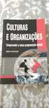 Culturas e Organizações - Compreender a nossa programação mental