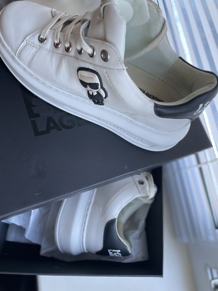 Шкіряні кросівки Karl Lagerfeld