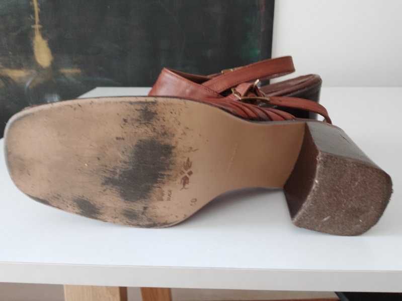 Damskie buty skórzane