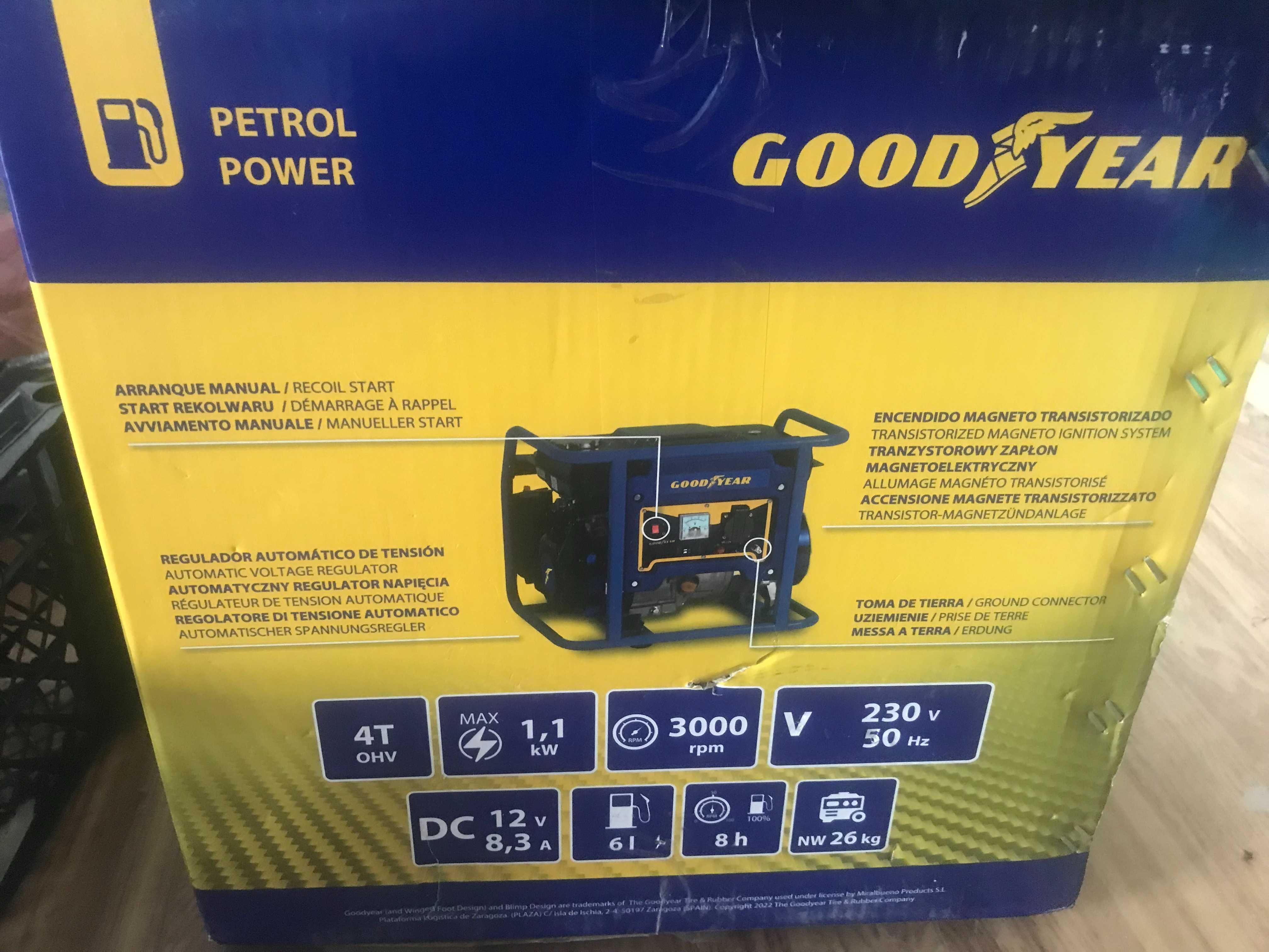 Новый генератор Good Year GY1201G 1/1.1 Кв AVR
