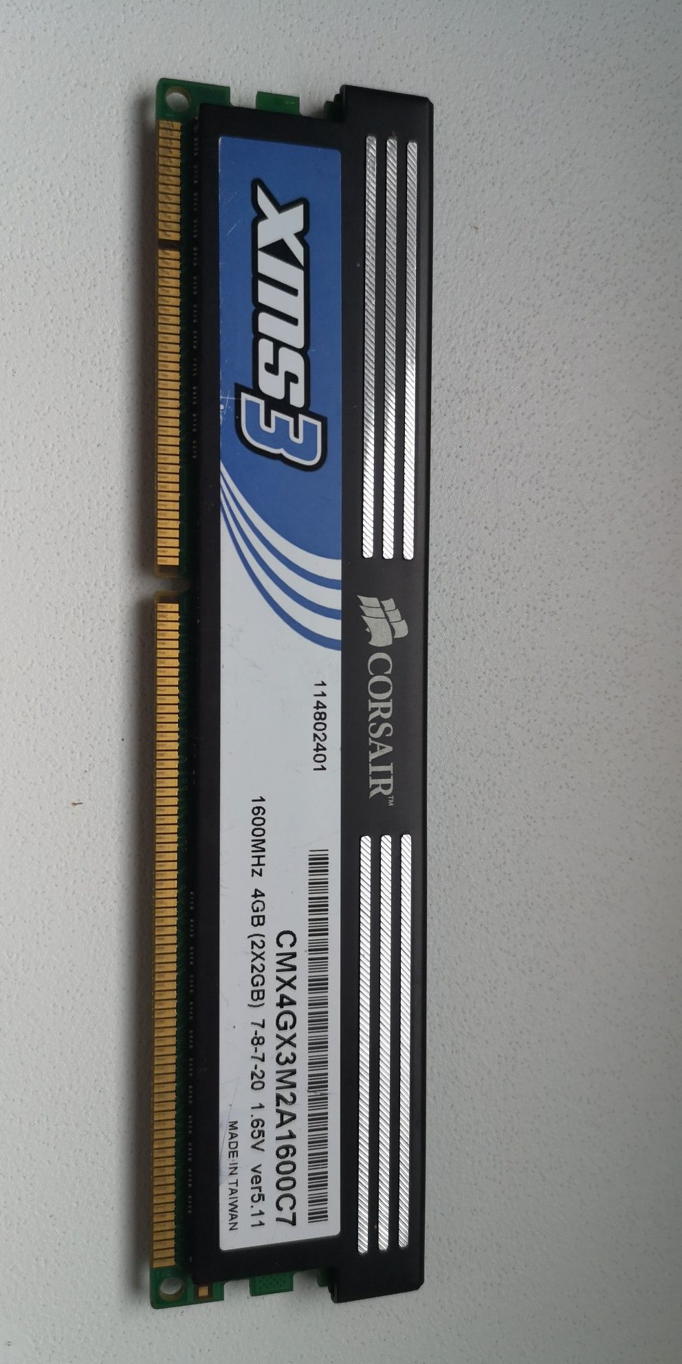 Pamięć DDR3 4GB 1szt.2Gb CORSAIR xms3