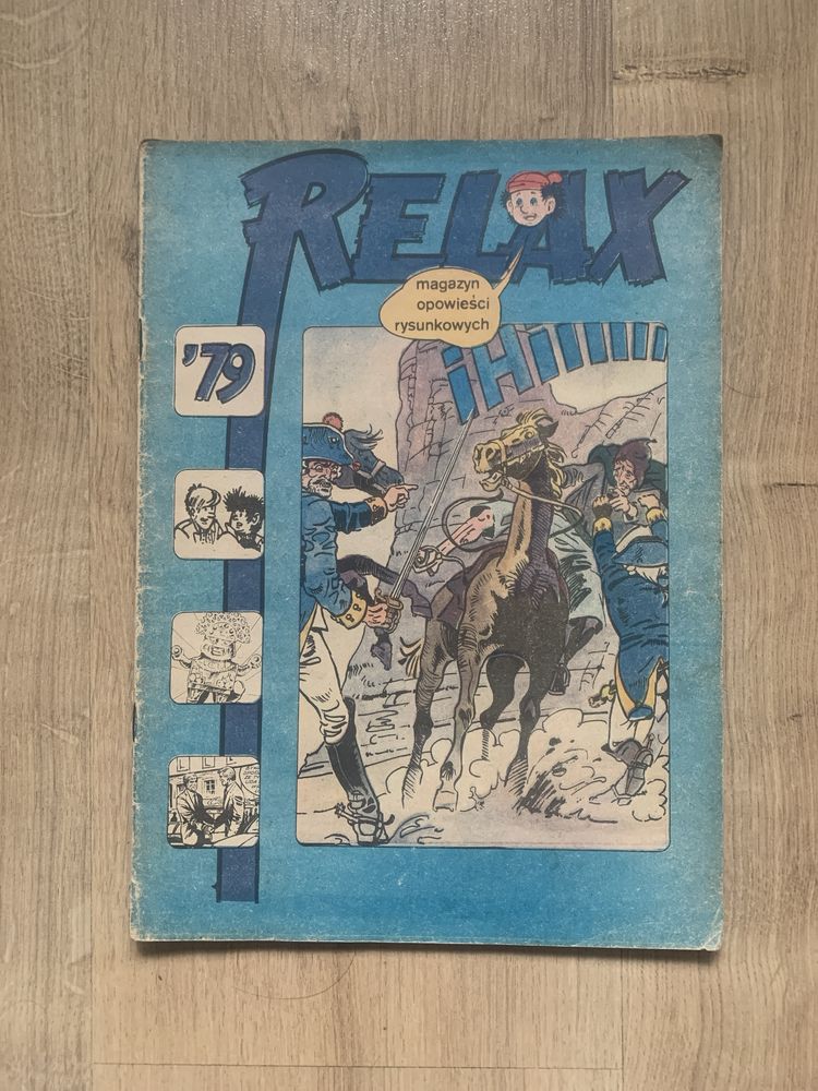 Komiks Relax 1979 magazyn opowiści rysunkowych