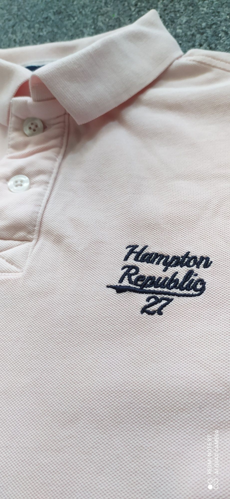 Koszulka polo Hampton Republic rozm. M slim fit casualowa