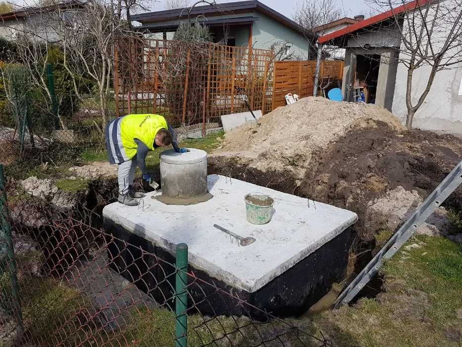 Szambo zbiornik gnojówka deszczówka piwnica Ełk Elbląg