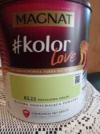 Farba magnat KL22 pistacjowa zieleń 2.5 litra Oraz inne kolory
