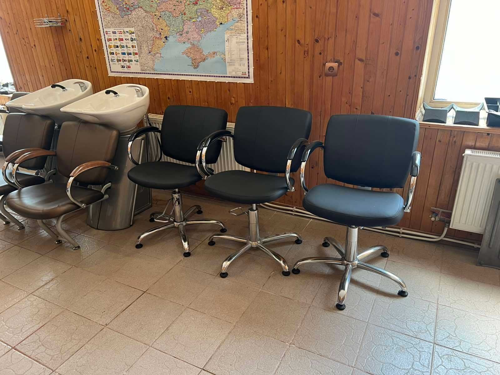 Мийки  ,крісла  перукарські Б\У кращих європейських брендів.