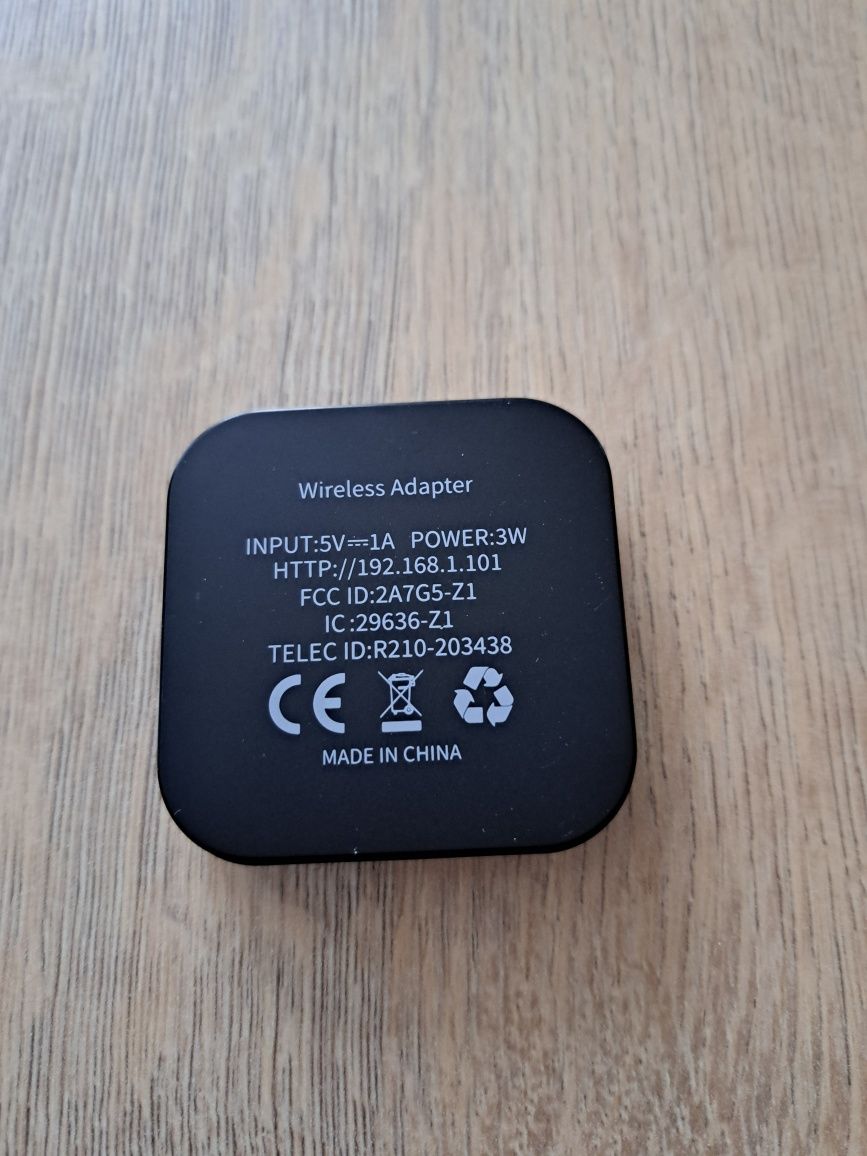 Bezprzewodowy adapter z systemem Android Auto & Carplay 2 w 1 CP12