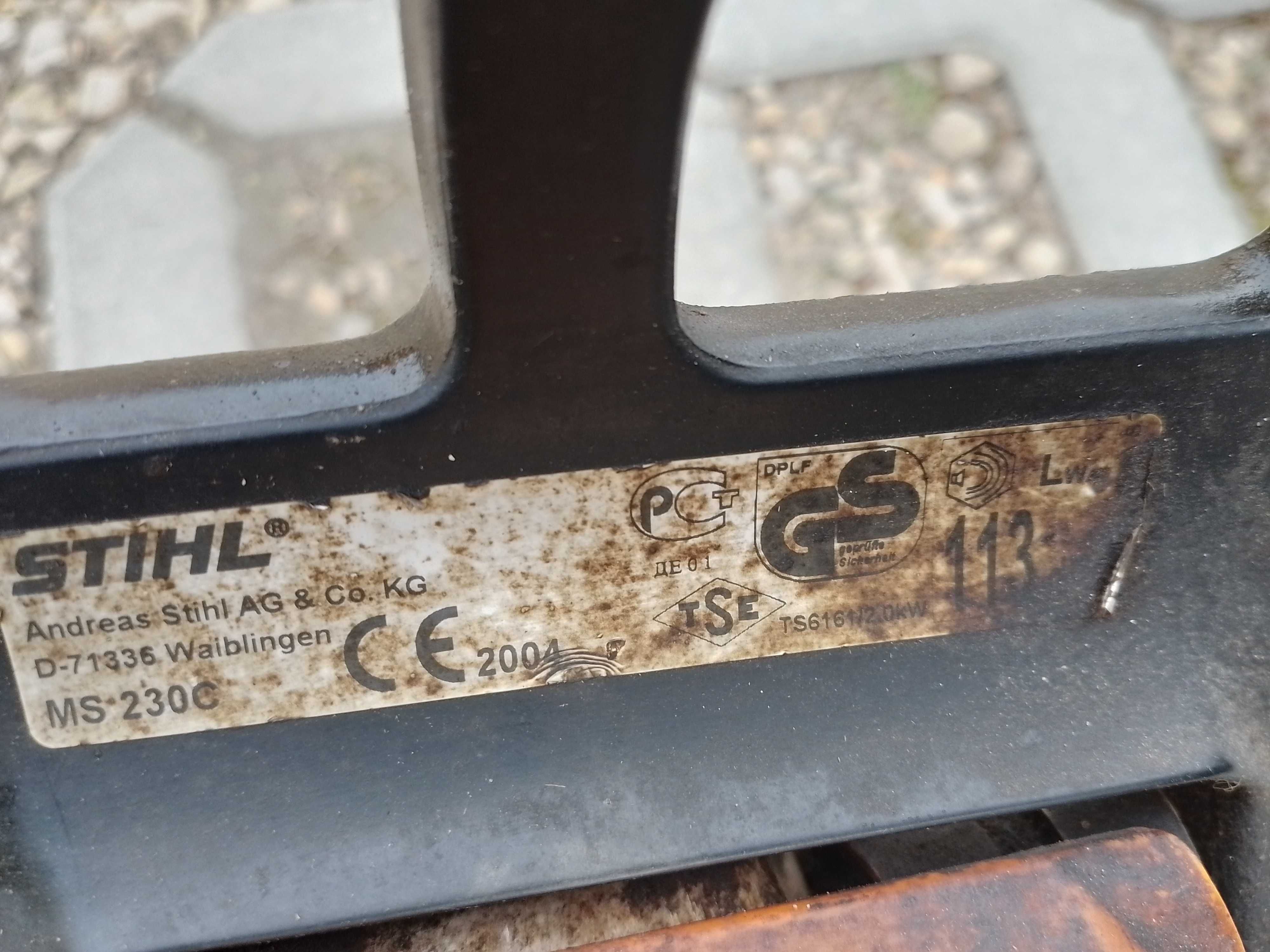 Pila stihl 230c stan bdb