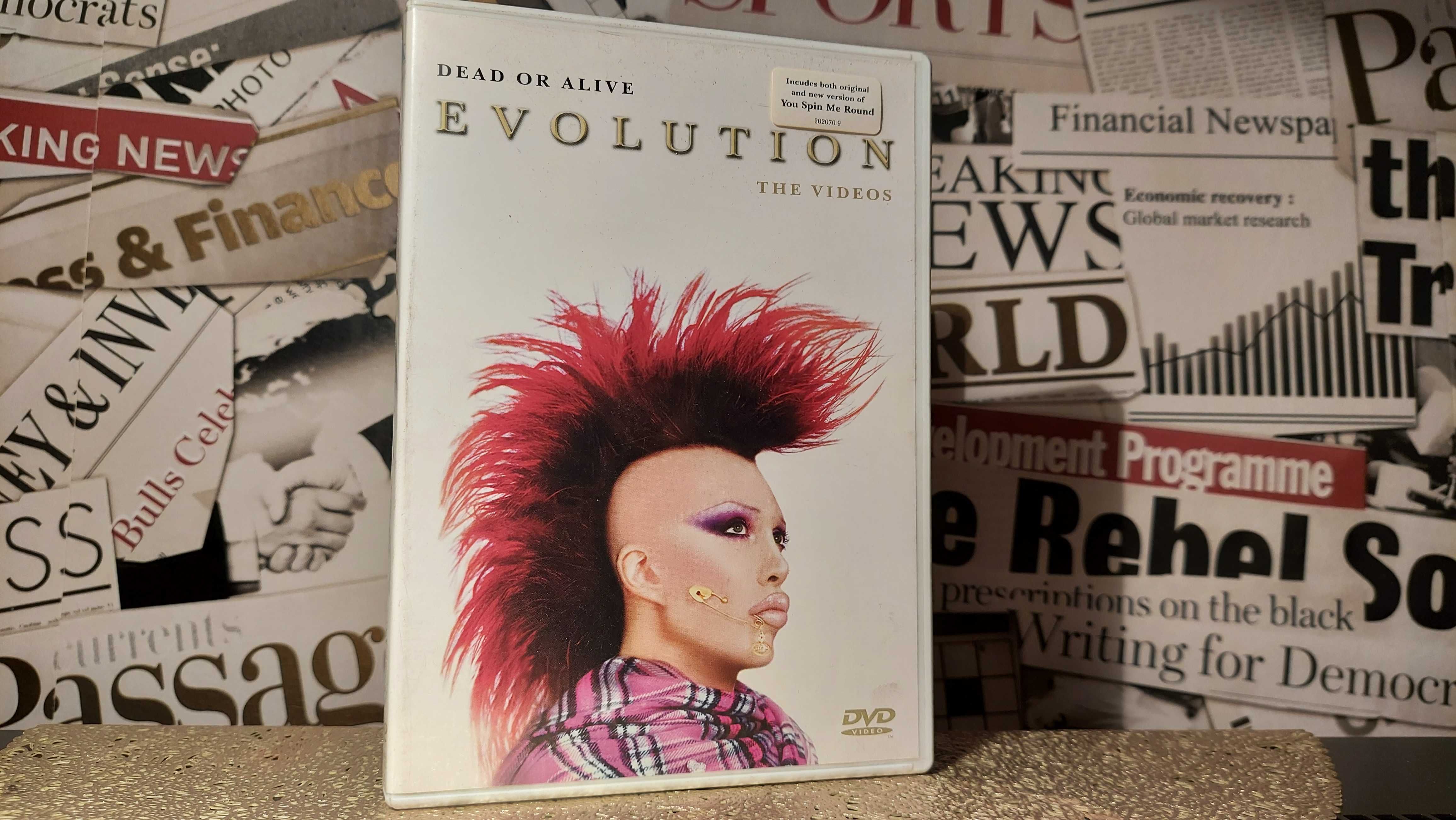 Dead Or Alive - Evolution : The Videos The Best Of na płycie DVD