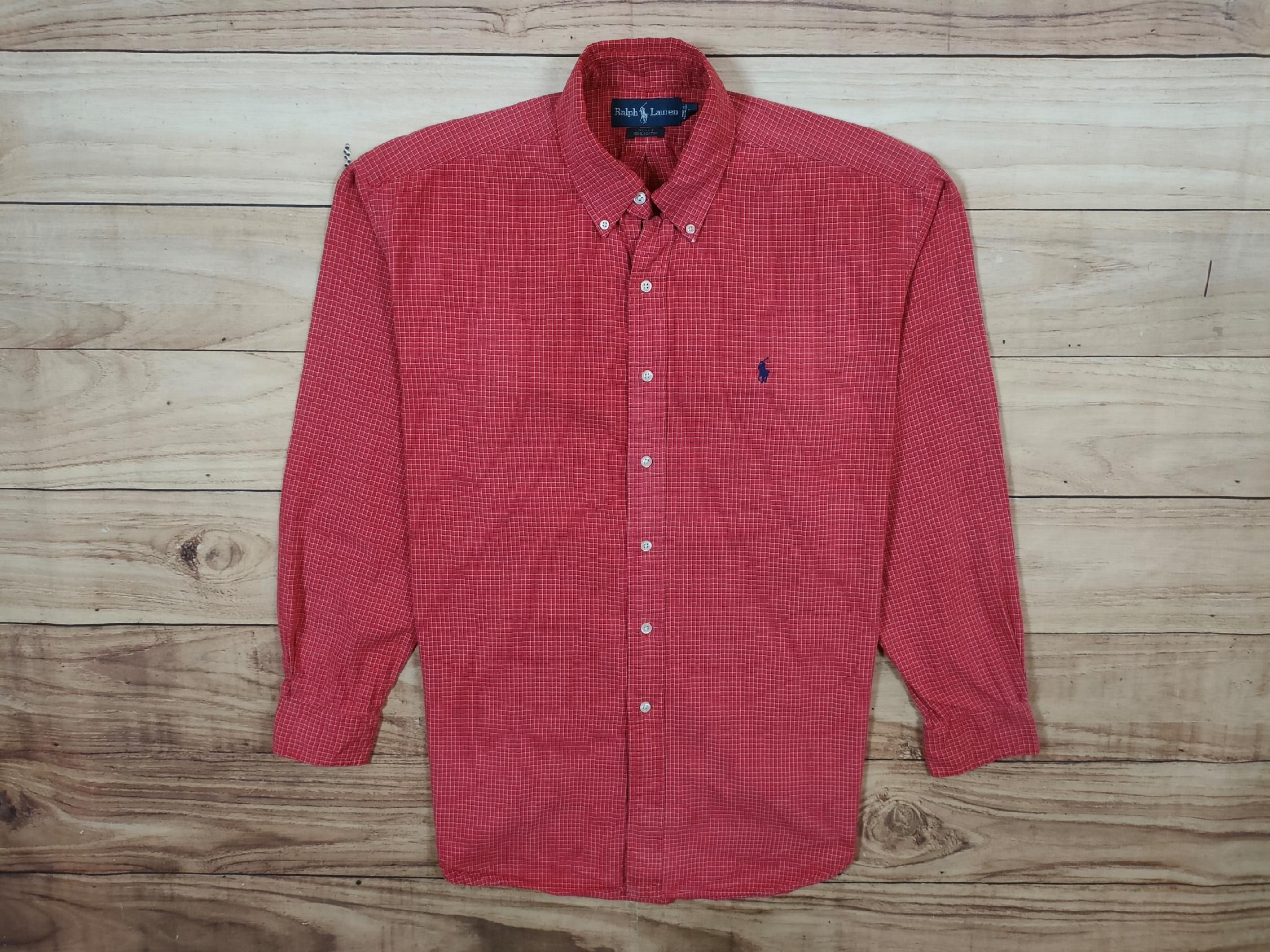 RALPH LAUREN Blake Koszula w Kratkę Męska r. XL/2XL