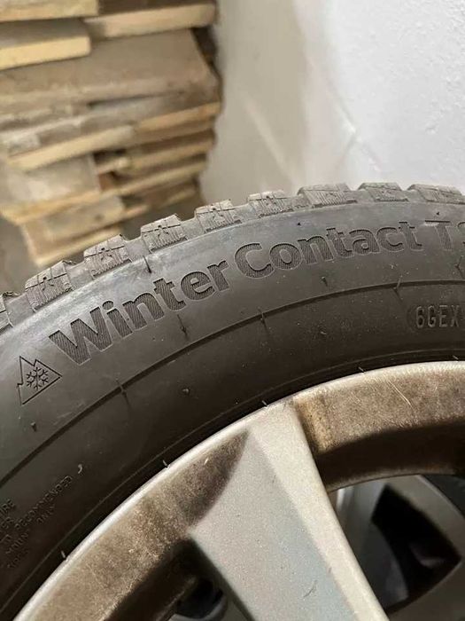 Koła zimowe alufelgi opony 175/65 R 14 T XL Continental opel vw 4x