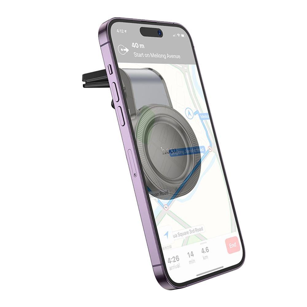 Магнітний тримач для iPhone в машину в повітропровід HOCO H59 MagSafe