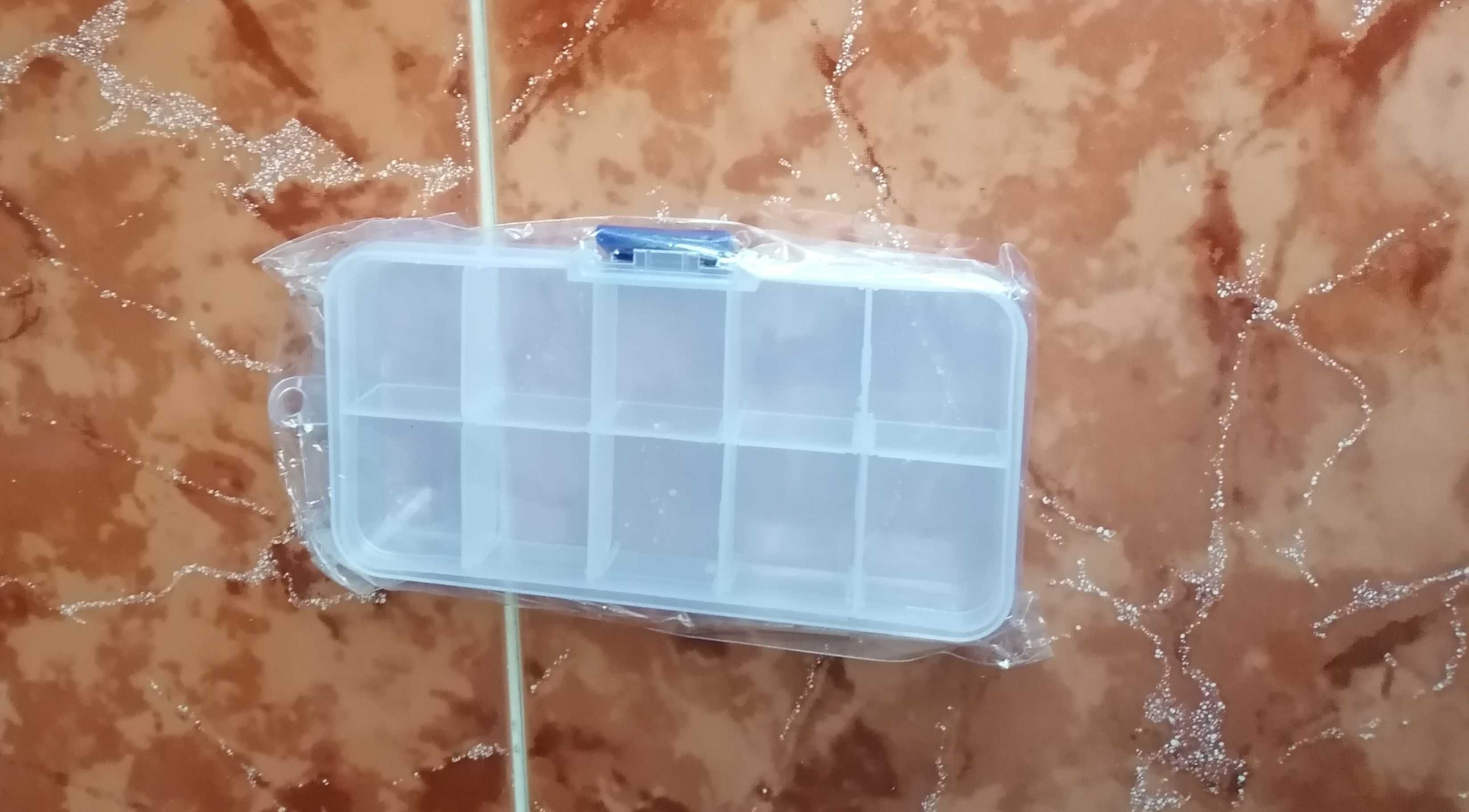 Caixa de plástico para medicamentos