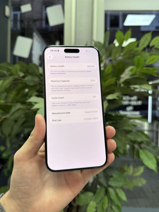 iPhone 15 Pro Max 256GB Blue Titanium