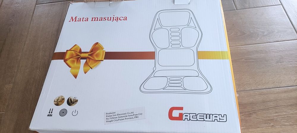 Mata masującą z pilotem