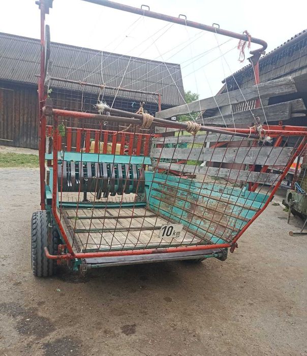 Przyczepa samozbierająca Steyr Hamster Minor