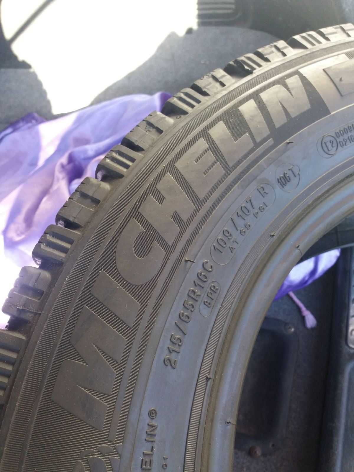 ЗИМНИЕ ШИНЫ MICHELIN AGILIS ALPIN 215/65 R16C 109/107R. 2220 год