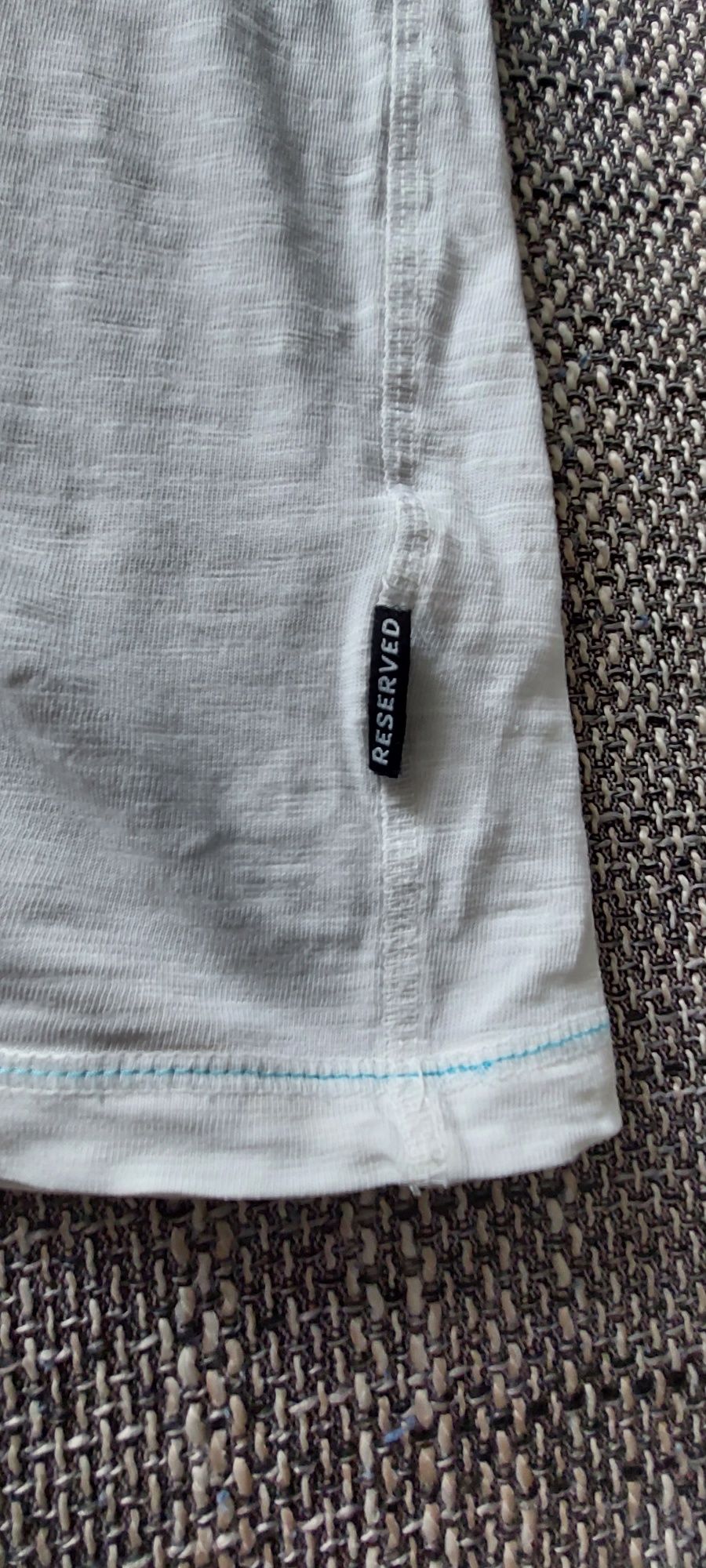 Bluzka męska Polo ecru roz xl firmy Reserved