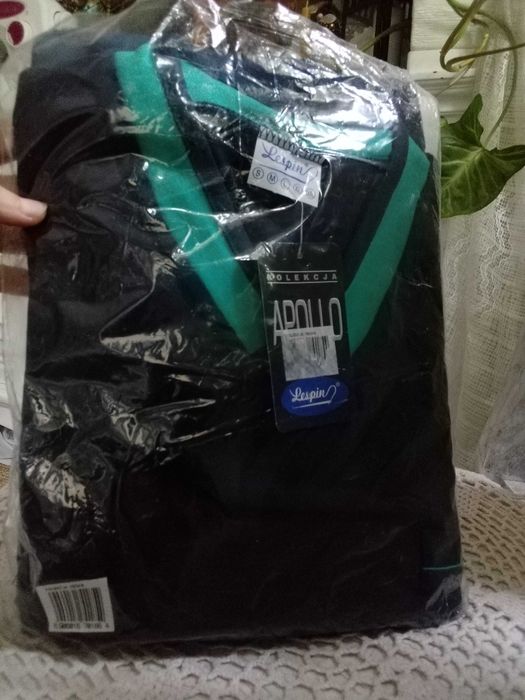 NOWA bawełniana piżama męska L nocna odzież do spania