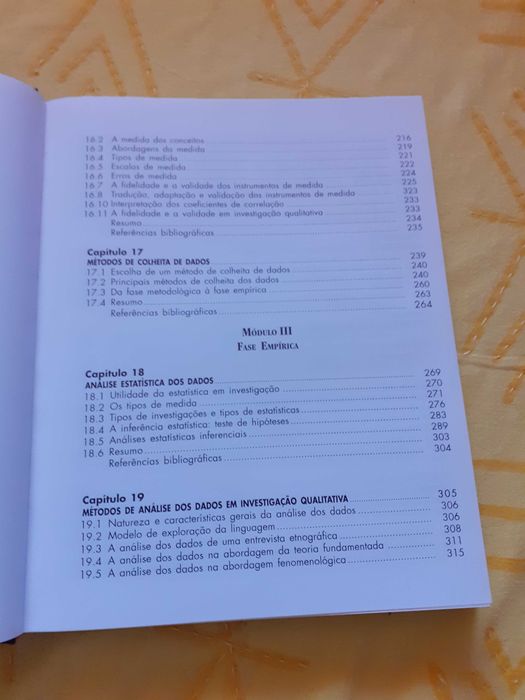 Livro "O processo de investigação da concepção à realização"