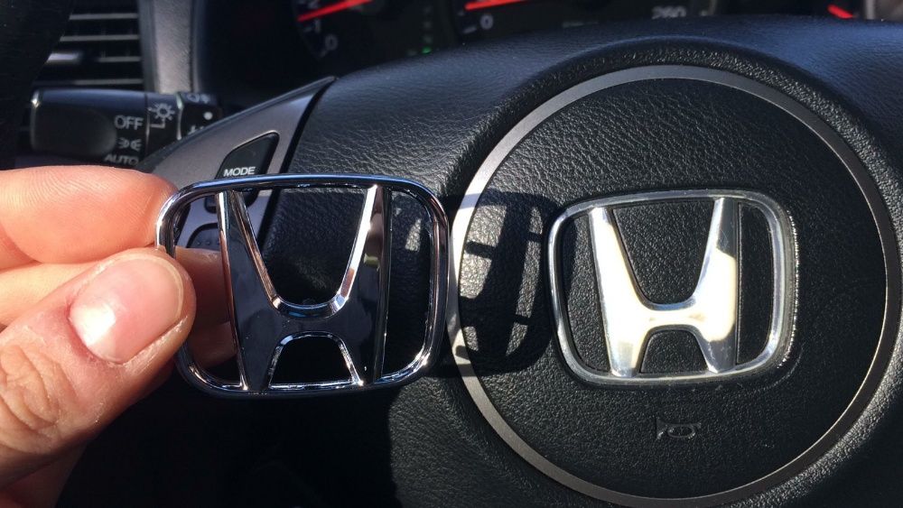 Эмблема Honda Civic Accord Хонда CR-V Значок на руль решётки багажник!