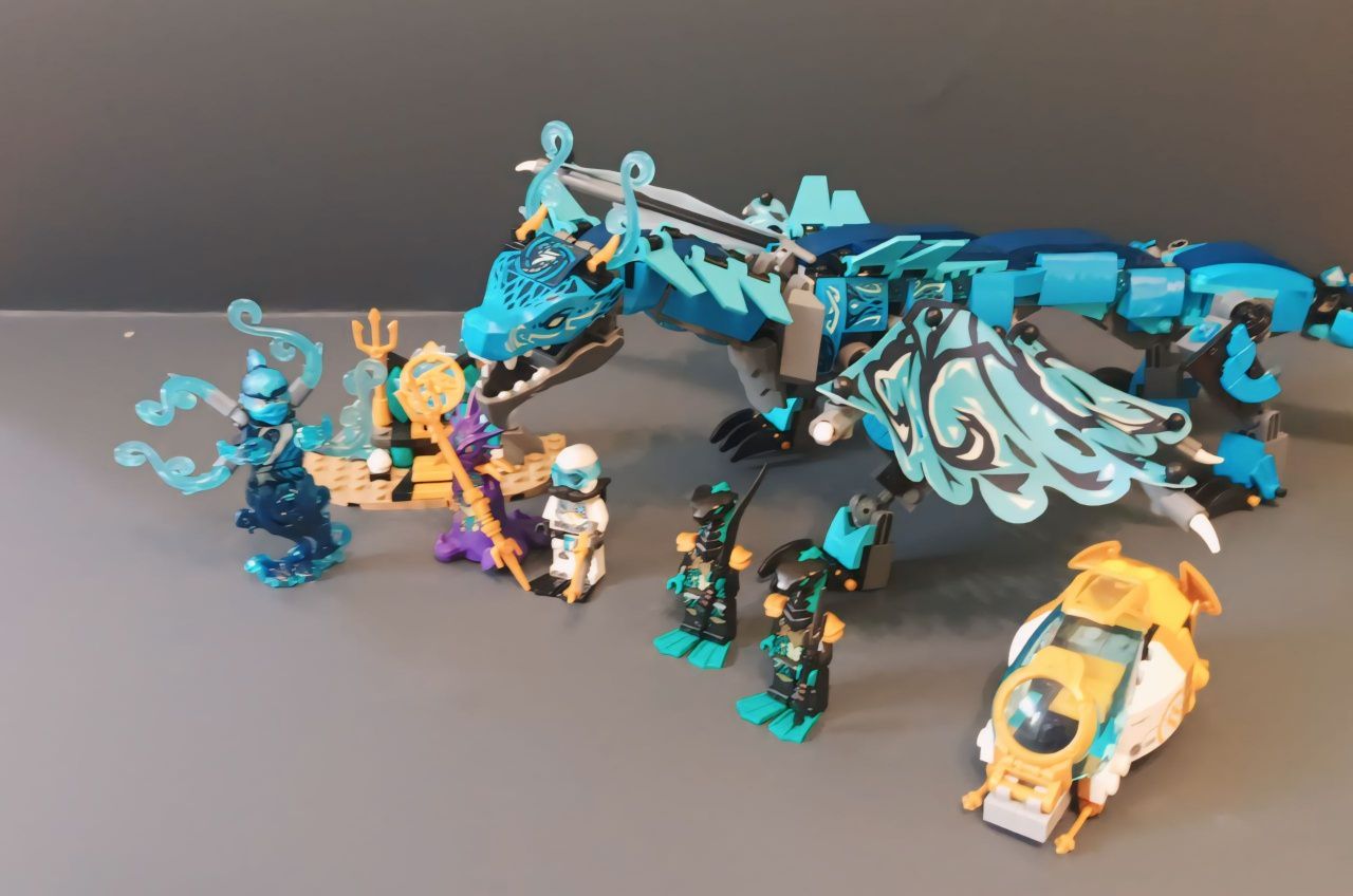 Lego Ninjago water dragon