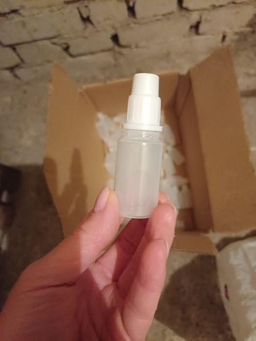 25 sztuk Nowe buteleczki z zakraplaczem plastikowe