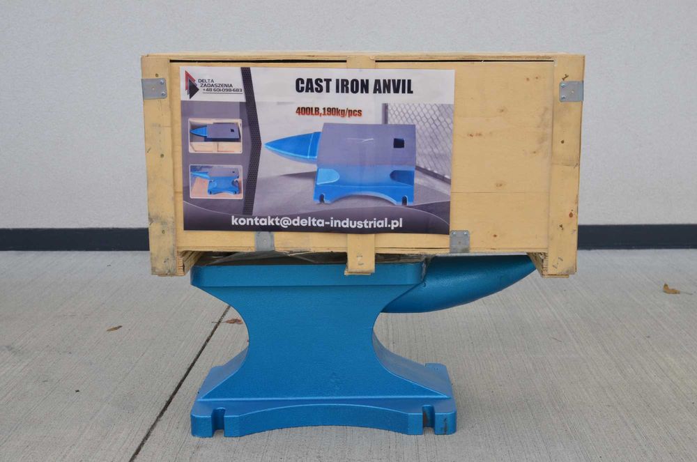 Kowadło jednorożne 190kg NOWE FV23% Solidne warsztatowe kowalskie !!