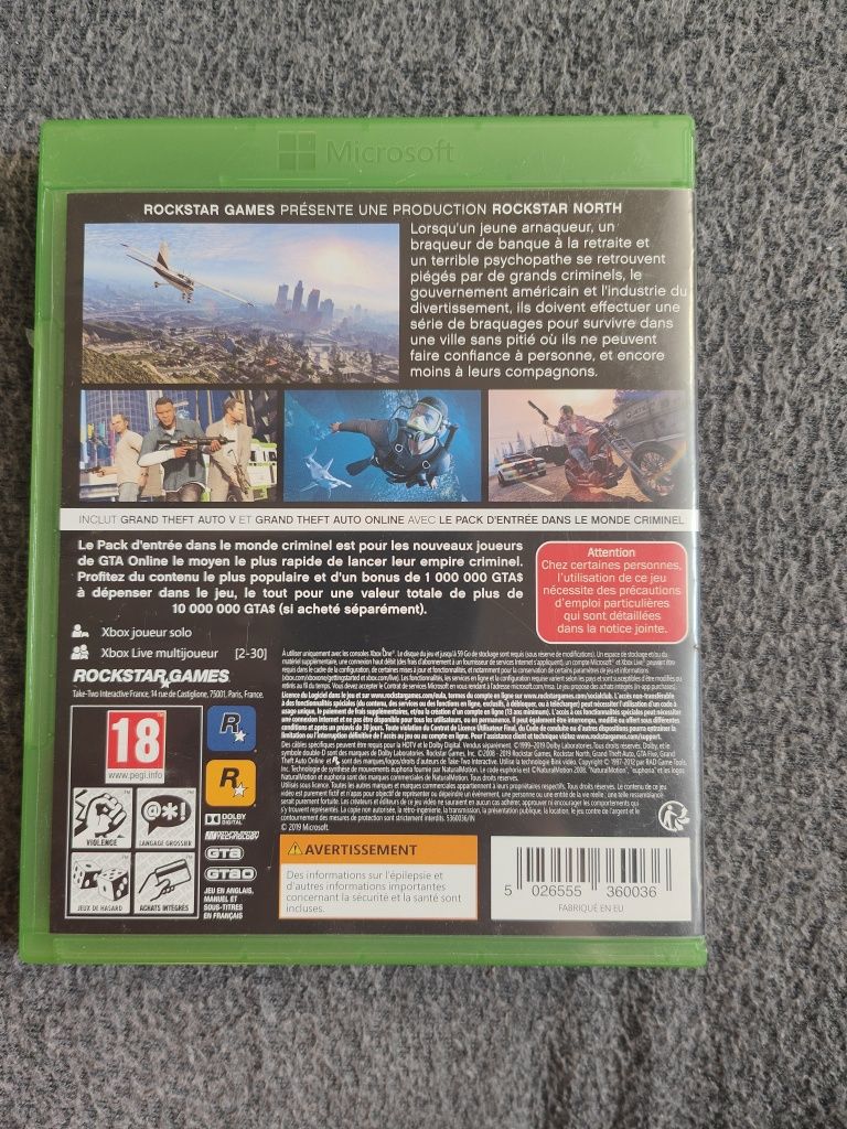 GTA v premium edition Xbox one s x series