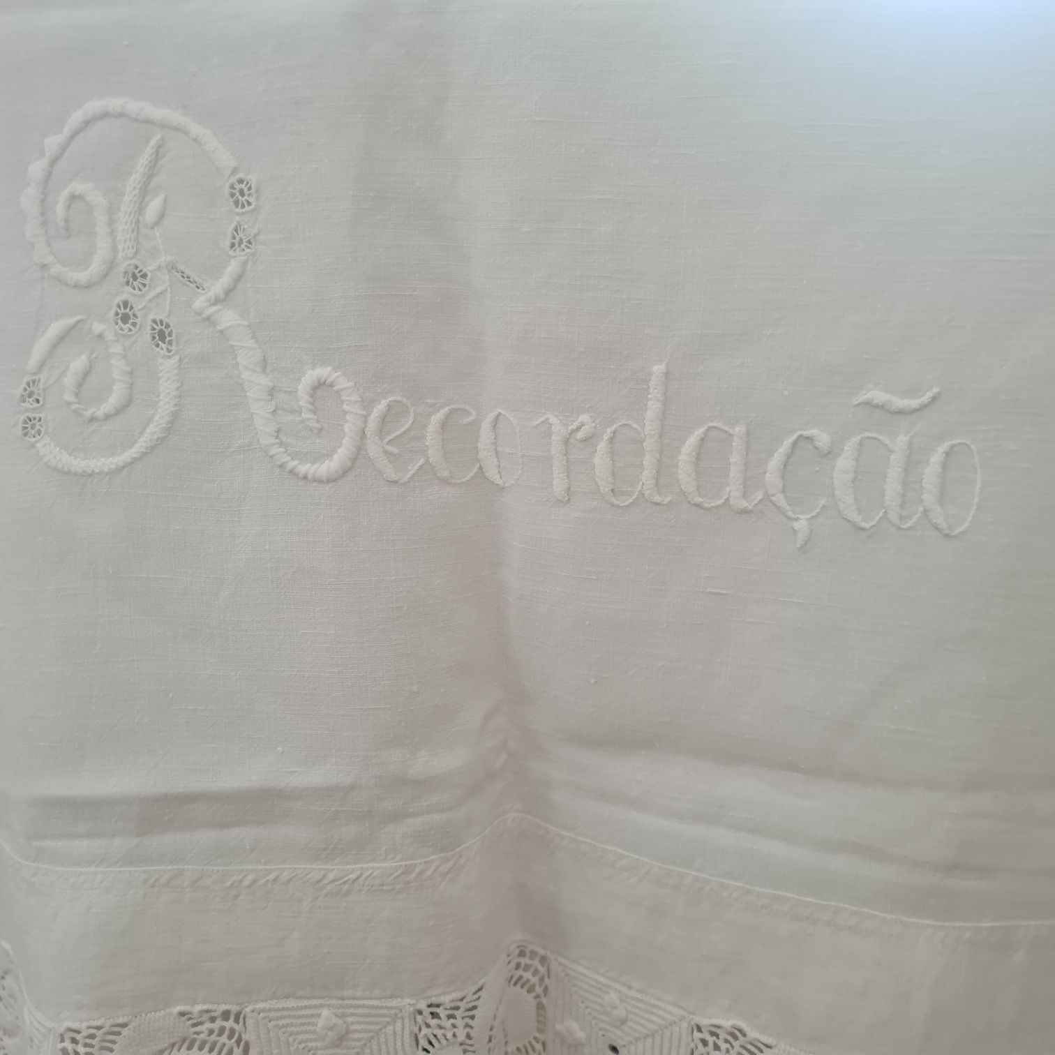 Toalha de lavatório em linho