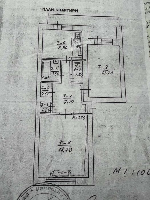 Продам 2 кімнатну квартиру  в  Неполоківцях