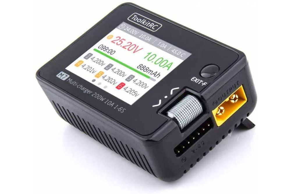 зарядка для квадрокоптера ToolkitRC M7 200W DC