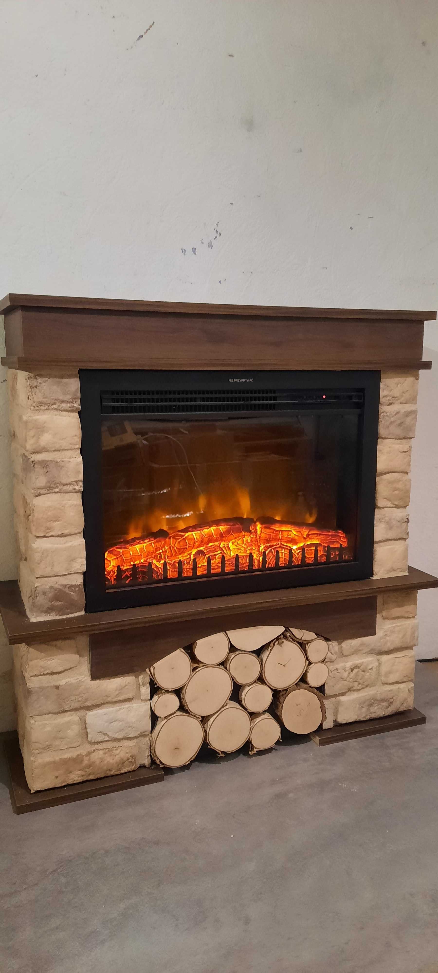 KOMINEK Elektryczny cegiełki  DIMPLEX  Retro  Brick Sahara