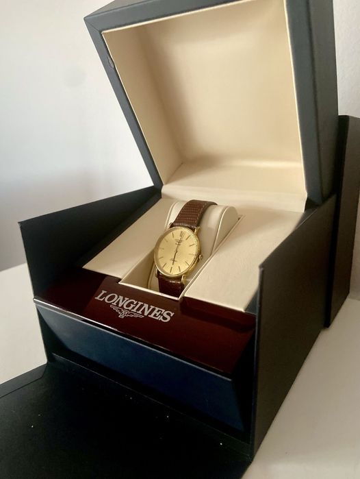 Longines Presence 1989 Banhado a Ouro