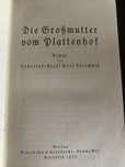 Książka niemiecka Die Großmutter vom Plattenhof