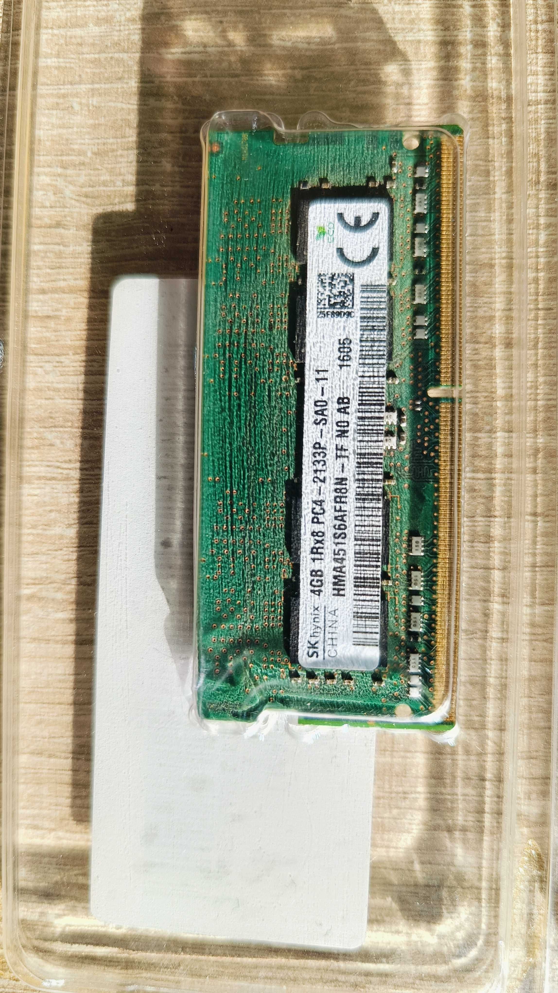 Pamięć RAM 2 x 4 GB DDR 4 2133 MHz SODIM Hynix i Samsung 8GB w 2 kośc.