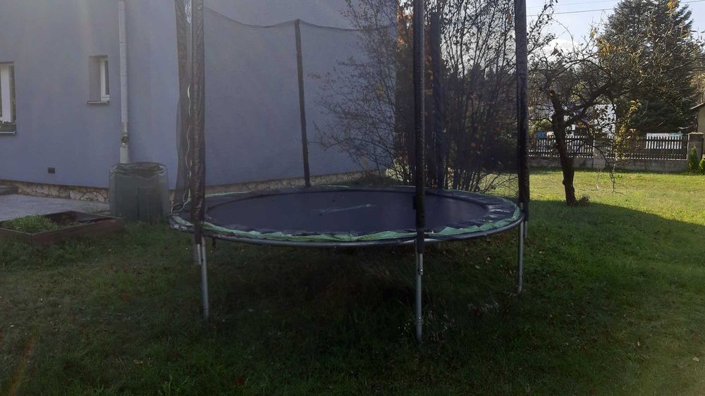 Trampolina ogrodowa Zipro Jump Pro z siatką zewnętrzną 10FT 312cm