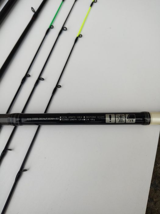 Продам фідер Daiwa ninja 3.6 test 120.