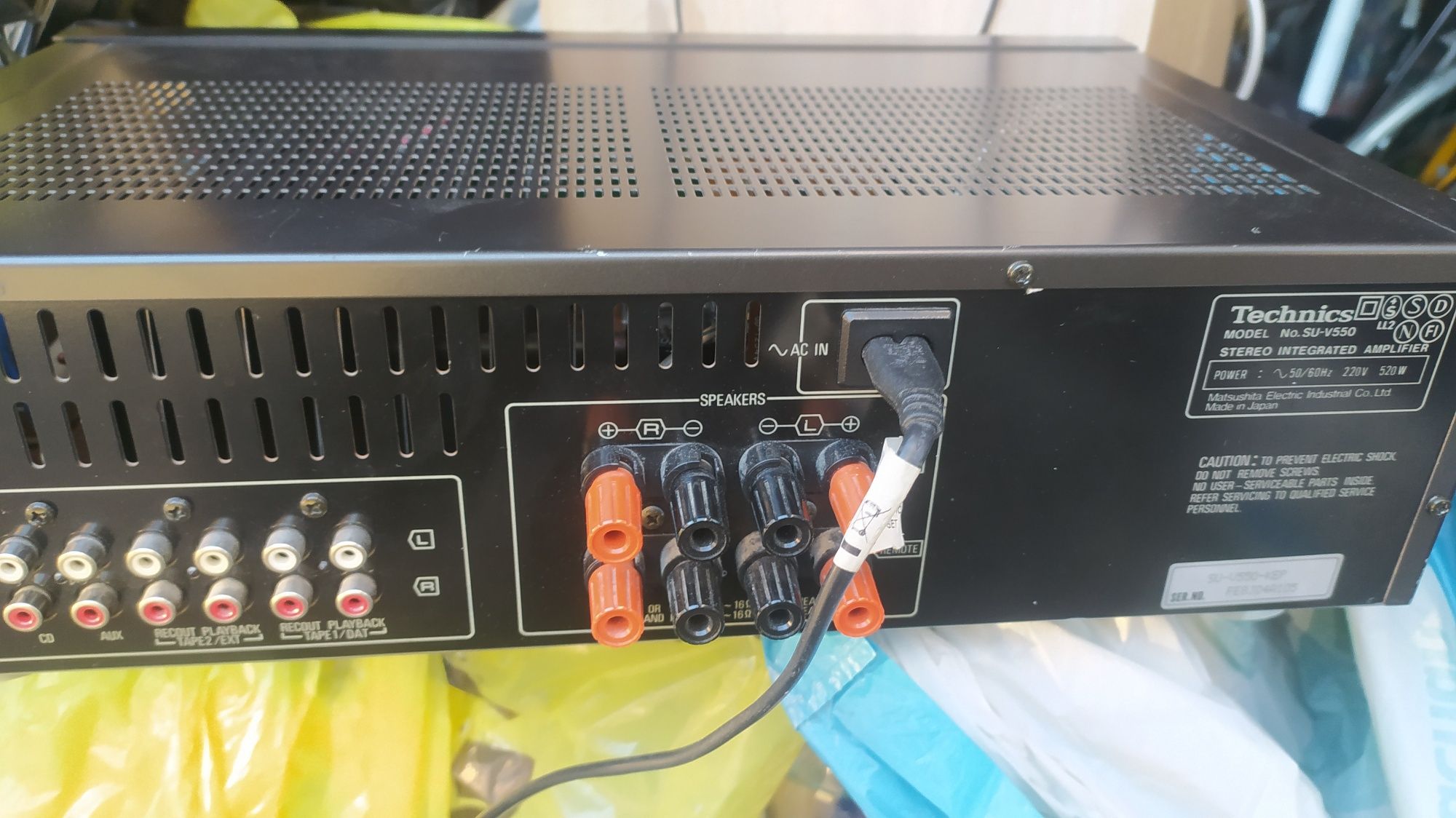wzmacniacz technics su-v550