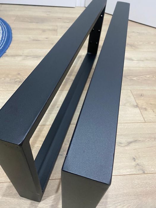 Metalowe nogi do stołu 80x30, Loft.