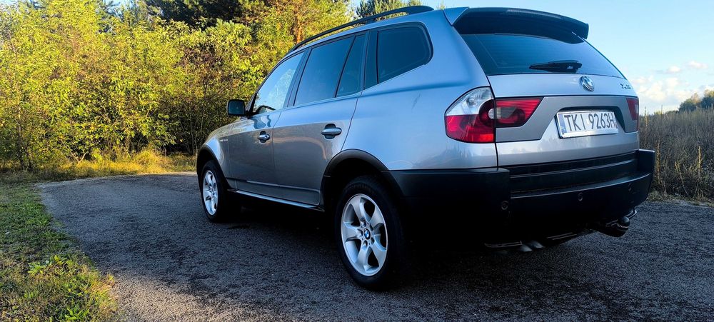 BMW x3 3.0d manual 4x4