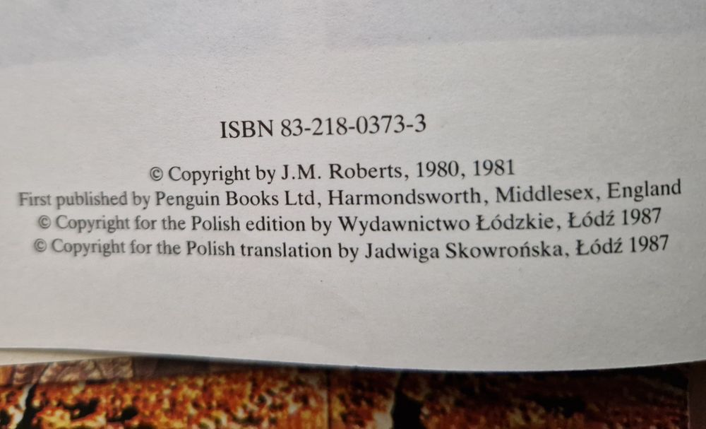 Ilustrowana historia świata t. I i II (części 1-6) - John M. Roberts