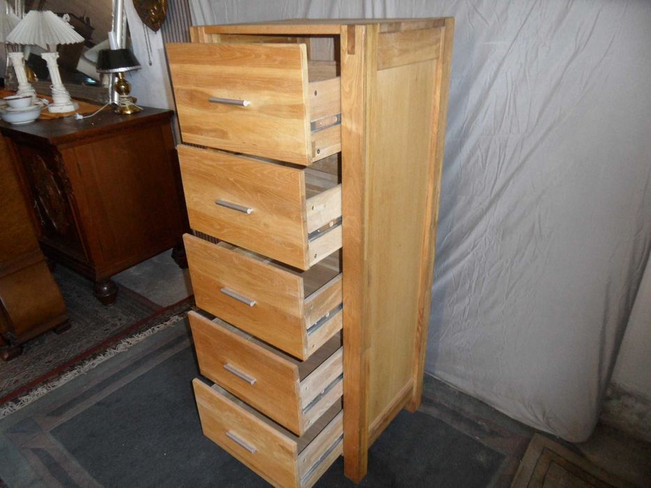 Komoda Bieliźniarka Drewno Jesion  z Niemiec