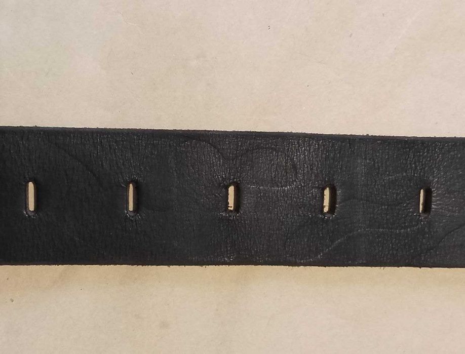 Брутальный мужской кожаный чёрный ремень "G-Star Raw". Оригинал. Новый